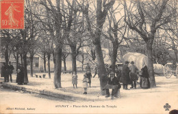 93-AULNAY SOUS BOIS-PLACE DE LA CHAUME DU TEMPLE-N 6013-G/0385 - Aulnay Sous Bois