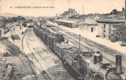 60-COMPIEGNE-INTERIEUR DE LA GARE-N 6013-G/0151 - Compiegne