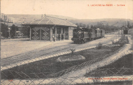 81-LACAUNE LES BAINS-LA GARE-N 6013-F/0389 - Other & Unclassified