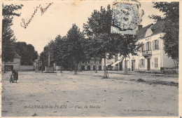 71-SAINT GERMAIN DU PLAIN-PLACE DU MARCHE-N 6013-F/0199 - Autres & Non Classés