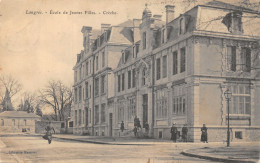 52-LANGRES -ECOLE DE JEUNES FILLES-CRECHE-N 6013-F/0183 - Langres