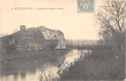 30-ROQUEMAURE-ROCHER SAINT JEAN ET CANAL-N 6013-F/0177 - Roquemaure