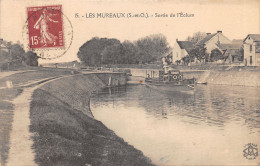 78-LES MUREAUX-SORTIE DE L ECLUSE-N 6013-F/0151 - Les Mureaux