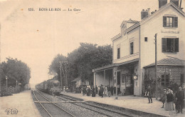 27-BOIS LE ROI-LA GARE-LOCOMOTIVE-N 6014-A/0021 - Altri & Non Classificati