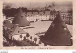 A21-71) LE CREUSOT - LE CHATEAU DE LA VERRERIE - ( 2 SCANS ) - Le Creusot