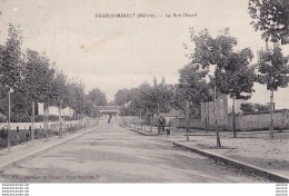 A19-58) FOURCHAMBAULT - LA RUE CHAYET  -  ( ANIMEE  - HABITANTS - 2 SCANS )  - Autres & Non Classés