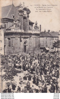 A17-54) NANCY - EGLISE SAINT SEBASTIEN ET LE MARCHE AUX LEGUMES - ( TRES ANIMEE - HABITANTS - 2 SCANS ) - Nancy