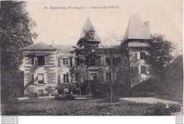 A12-24) COULAURES (DORDOGNE) CHATEAU DE CONTY - ( 2 SCANS )  - Autres & Non Classés