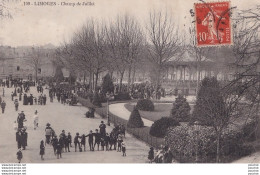 A10-87) LIMOGES - CHAMP DE JUILLET   - ( ANIMEE ) - Limoges