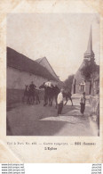 A10-80) BUS LA MESIERE (SOMME) L ' EGLISE - GUERRE 1914 - 1915 - ( NOMBREUX POILUS -  2 SCANS ) - Sonstige & Ohne Zuordnung