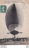 A5- GRANDES  MANOEUVRES D ' AUTOMNE - LE DIRIGEABLE  MILITAIRE " LA  REPUBLIQUE " APPAREILLAGE POUR L ' ASCENSION - Airships