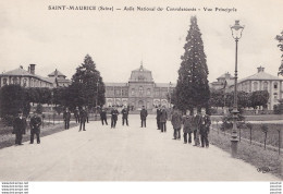 A2-94) SAINT MAURICE - ASILE NATIONAL DES CONVALESCENTS - VUE PRINCIPALE  - ( ANIMEE - 2 SCANS ) - Saint Maurice