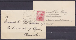 Espagne - LAC (Consul De Belgique) Affr. 25cts Càpt Sta CRUZ DE TENERIFFE /-9. FEB.1931 Pour BRUXELLES - Covers & Documents