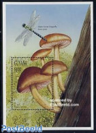 Guyana 1999 Pluteus Cervinus S/s, Mint NH, Nature - Insects - Mushrooms - Mushrooms