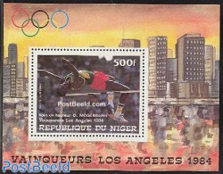 Niger 1984 Olympic Winners S/s, Mint NH, Sport - Athletics - Olympic Games - Atletiek