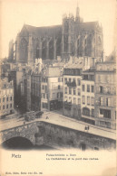 57-METZ-CATHEDRALE ET PONT DES ROCHES-N 6014-G/0349 - Metz