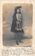 TH-CARTE PHOTO - JEUNE FILLE COSTUMEE-N 6014-G/0251 - Autres & Non Classés