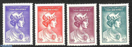Syria 1962 Queen Zonobia 4v, Mint NH, History - Kings & Queens (Royalty) - Familles Royales
