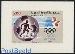 Syria 1984 Olympic Games S/s, Mint NH, Sport - Football - Olympic Games - Syria