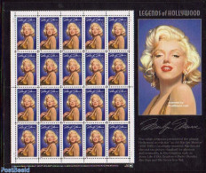 United States Of America 1995 Marilyn Monroe M/s, Mint NH, Performance Art - Marilyn Monroe - Movie Stars - Unused Stamps