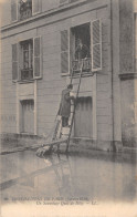 75-PARIS-INONDATIONS-SAUVETAGE QUAI DE BILLY-N 6014-F/0291 - Inondations De 1910