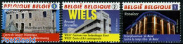 Belgium 2010 New Life In Breweries 3v, Mint NH, Art - Architecture - Modern Architecture - Unused Stamps