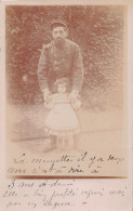 MI-PHOTO SOLDAT ET PETITE FILLE-N 6014-F/0199 - Guerre 1914-18