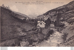 A31-05) AIGUILLES - VUE GENERALE - BORDS DU GUIL - USINE ELECTRIQUE ET ILE DU REVE   - ( 2 SCANS ) - Autres & Non Classés