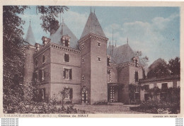 A30-82) VALENCE D ' AGEN (TARN ET GARONNE) CHATEAU DU SIRAT  - ( 2 SCANS ) - Valence