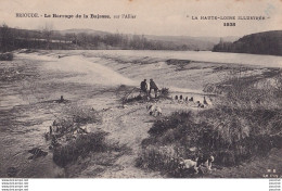 A29-43) BRIOUDE (HAUTE LOIRE) LE BARRAGE DE LA BAJASSE SUR L ' ALLIER - ( ANIMEE - 2 SCANS ) - Brioude