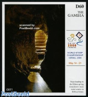 Gambia 2008 Israel 2008 Exhibition S/s, Mint NH, History - Geology - Philately - Gambia (...-1964)