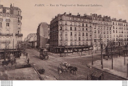 A23-75) PARIS (XV°) RUE DE VAUGIRARD ET BOULEVARD LEFEVRE - ( 2 SCANS ) - Arrondissement: 15