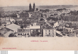 A23-54) LUNEVILLE - VUE GENERALE - ( 2 SCANS )  - Luneville