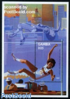 Gambia 1996 Olympic Winners S/s, U. Meyfarth, Mint NH, Sport - Athletics - Olympic Games - Leichtathletik