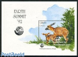 Ghana 1993 UNCED S/s, Mint NH, Nature - Animals (others & Mixed) - Environment - Umweltschutz Und Klima