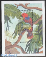 Guyana 2001 Electus Parrot S/s, Mint NH, Nature - Birds - Parrots - Guyane (1966-...)