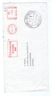 Großbritannien, 1984, Briefkuvert MitAutomatenfrankatur Und Zusatzstempel "delayed - Not Fully Paid" (13673E) - Lettres & Documents