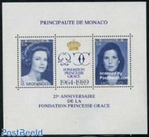 Monaco 1989 Gracia Foundation S/s, Mint NH, History - Kings & Queens (Royalty) - Unused Stamps