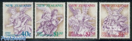 New Zealand 1990 Christmas 4v, Mint NH, Religion - Angels - Christmas - Neufs