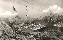 72253034 Nebelhorn Sessellift Mit Hochvogel Anatswald - Oberstdorf