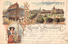 67-STRASBOURG-CARTE ALLEMANDE-N 6015-C/0169 - Strasbourg