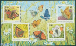 Ireland 2000 Butterflies S/s, Mint NH, Nature - Butterflies - Unused Stamps