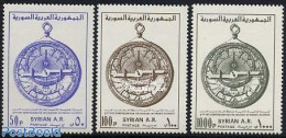 Syria 1980 Arab Science 3v, Mint NH, Science - Astronomy - Astrology