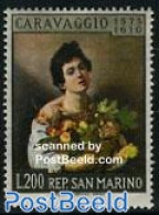 San Marino 1960 Michelangelo 1v, Mint NH, Art - Michelangelo - Paintings - Ungebraucht