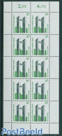 Germany, Federal Republic 1997 Europa Monument M/s, Mint NH, History - Europa Hang-on Issues - Art - Sculpture - Unused Stamps