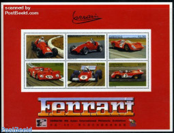 Grenada 1996 China 96, Ferrari 6v M/s, Mint NH, Sport - Transport - Autosports - Automobiles - Ferrari - Auto's