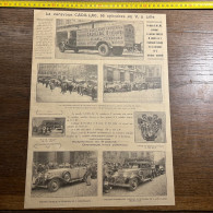 1930 GHI32 Caravane CADILLAC, 16 Cylindres En V, à Lille GENERAL MOTORS - Collections
