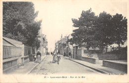 14-LUC SUR MER-RUE DE LA MER-N 6015-D/0377 - Luc Sur Mer