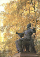 72251120 Moscow Moskva Tschajkowsky Denkmal Herbststimmung  - Russia
