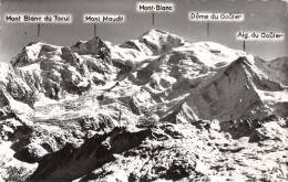 74-MASSIF DU MONT BLANC-N°4026-G/0287 - Other & Unclassified